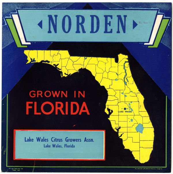 Norden Citrus Label