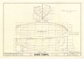 Technical Drawings of the Yawl Miss Tampa, ca. 1938