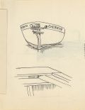 Sketch of the Cherry M. or Charry M. by Philip Ayer Sawyer, 1938