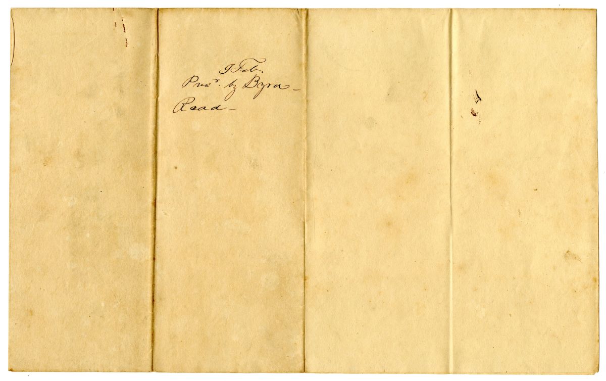 Affidavit of Citizens Claiming that the Person Charged with Keeping a Ferry over the Wakulla River is Neglecting His Duties, 1831