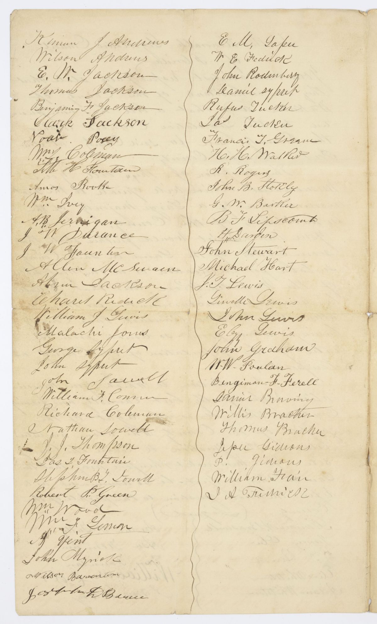 Two Petitions of Citizens of Wakulla County Regarding the County Seat and a Bill Draft Addressing the Petitions, 1844