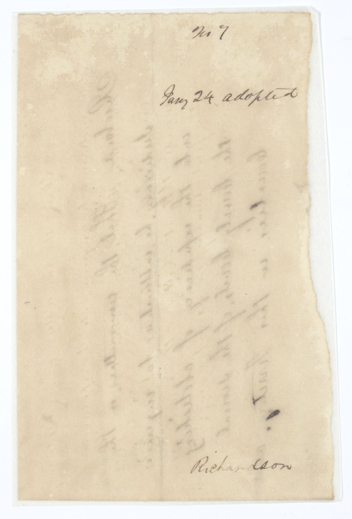 Resolution Instructing the Committee on the Judiciary to Inquire into the Expediency of Abolishing the County Courts, circa 1845