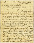 Letter from Territorial Auditor Thomas Brown to the President of the Territorial Legislative Council, 1836