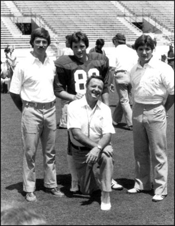 Bobby Bowden and sons: Tallahassee, Florida (1982)