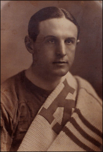 Portrait of Kansas State Agricultural College student and Florida's future 46th Supreme Court Justice Harold "Tom" Sebring: Manhattan, Kansas (early 1920s)