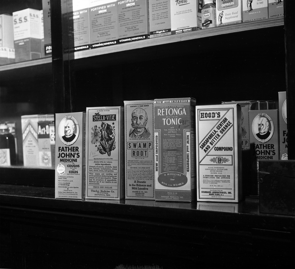 Patent medicines such as 