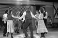 Cross Creek Cloggers dancing at the 1985 Florida Folk Festival - White Springs, Florida