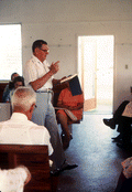 Sacred Harp singing at the Bethlehem Primitive Baptist Church - Old Chicora, Florida