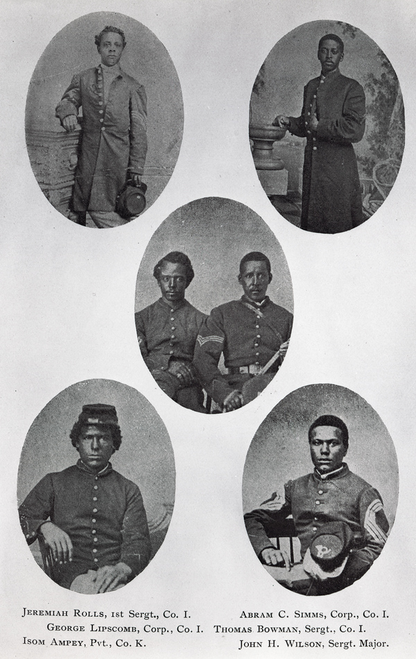 Soldiers of the 54th Regiment, Massachusetts Volunteers 