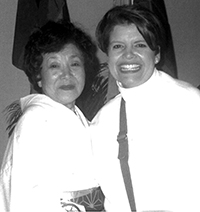 Kazuko Law and Teresa Hollingsworth (ca. 1998)