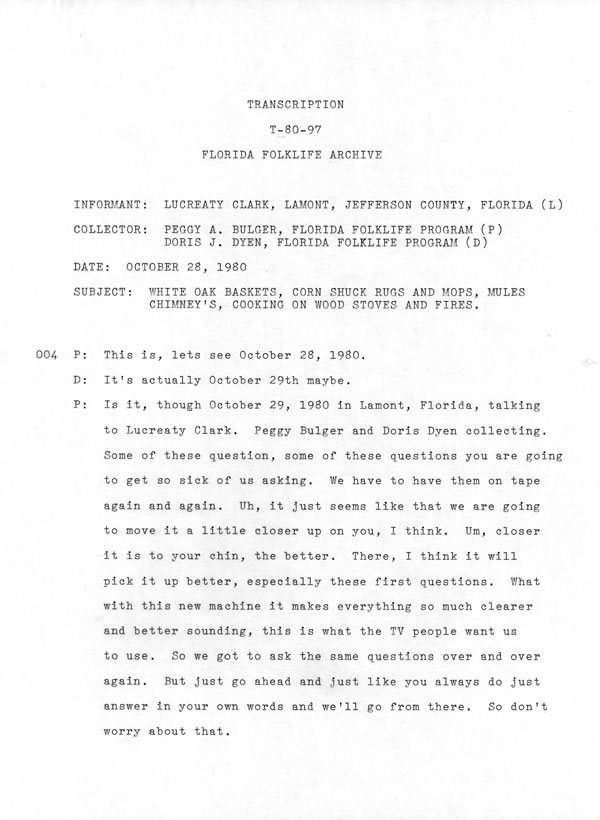 Transcript (page 1)