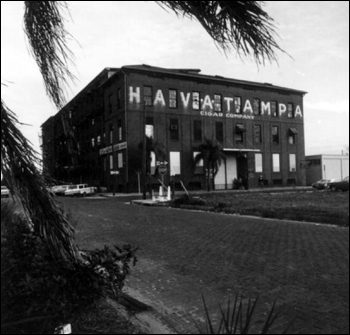 Cigar company in Ybor City: Tampa, Florida (1972)