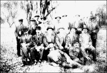 Picnic for cigar foreman at Sixmile Creek (ca. 1910)