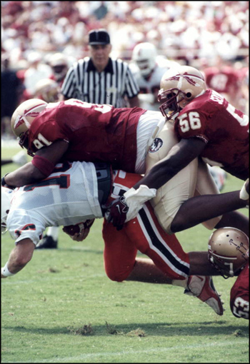 Florida State versus the University of Miami football game at Doak Campbell Stadium: Tallahassee, Florida (1997)