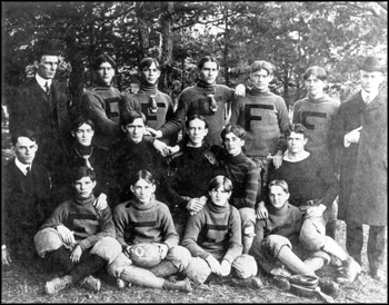 Florida State College team portrait, 1903, Tallahassee, Florida