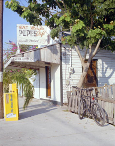 Pepe's Cafe at 806 Caroline Street: Key West, Florida (198-)