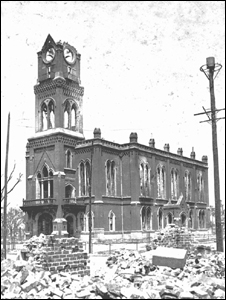 Remains of Duval County Courthouse