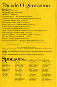 ERA March program, April 14, 1975,