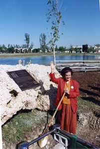 Roxcy O'Neal Bolton at Women's Park in Miami, 1993<