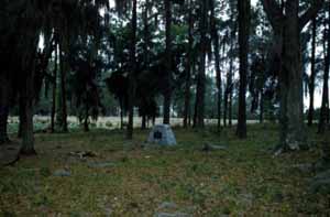 Monument at Dade Historic Battlefield State Park: Bushnell, Florida (1950s)