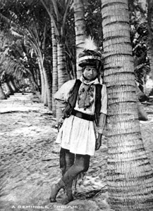 Seminole man (1900s)