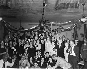 New Year's Eve party at the Sanford Jewish Community Center: Sanford, Florida (1944)