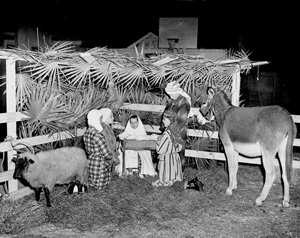 Living nativity scene: Lake City, Florida (19--)