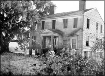 Rear of the Gregory House: Ocheesee Landing, Florida (1936)