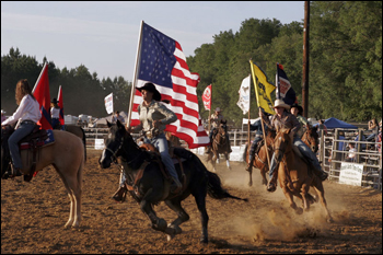 Grand Entry. Williston, April 2007.