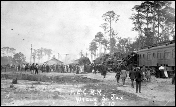 Train wreck: Jacksonville, Florida (1910)