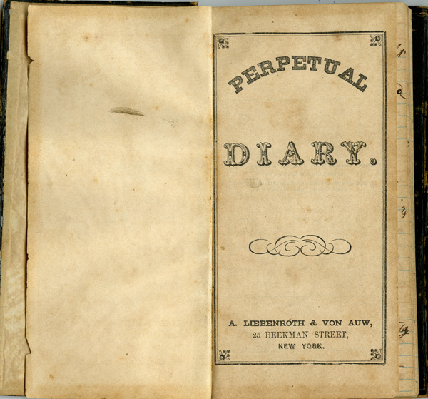 Wilber Wightman Gramling Diary, 1864-1865