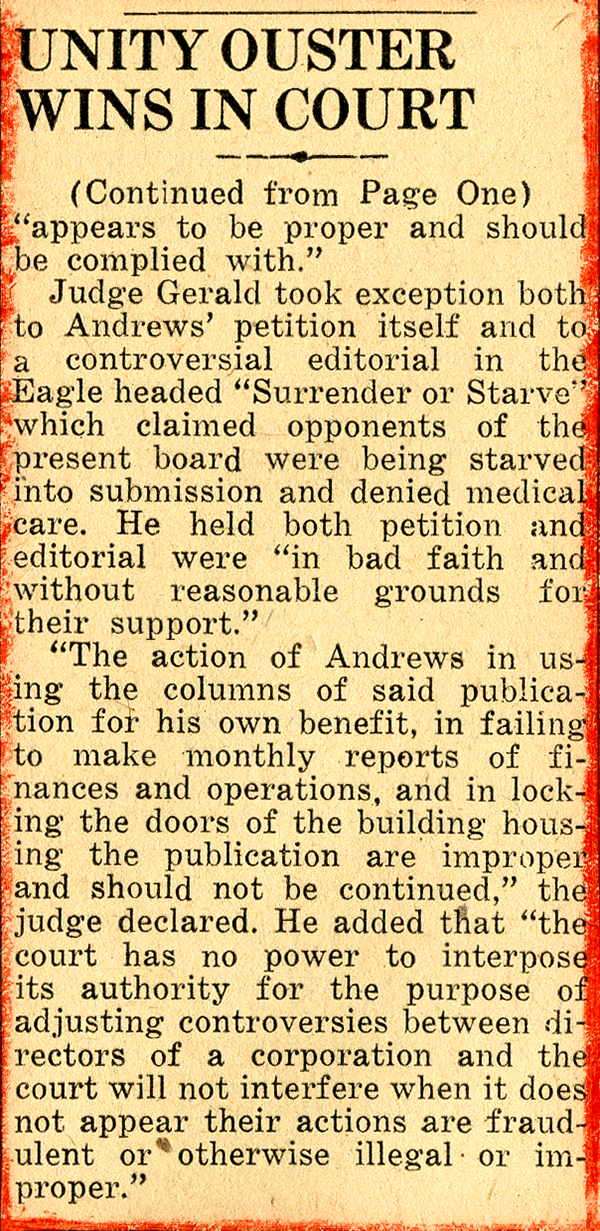 <em>Fort Myers News-Press</em> clipping, February 15, 1948
