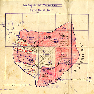 Koreshan agricultural lands on Mound Key