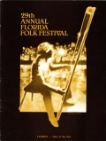 29th Annual Florida Folk Festival Program, 1981