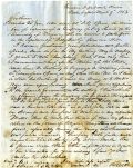 Letter from Governor Thomas Brown to B. A. Vaughan, T. S. Rogers and T. B. Goldsby, 1853