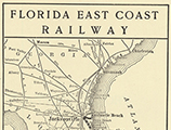 Florida East Coast Railway Map, 1917