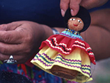 Seminole doll made by Mary Billie