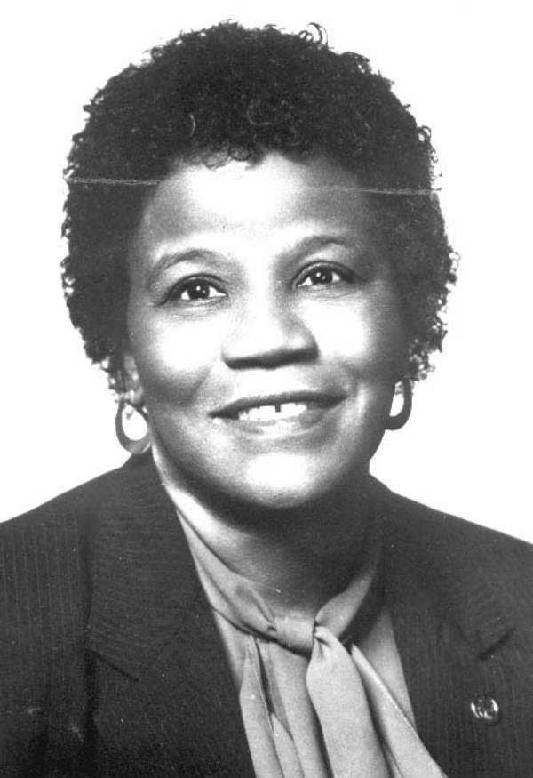 Portrait of Representative Carrie Meek, 1984.