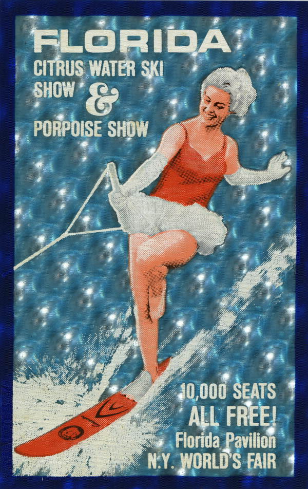 Among the attractions was a water-ski show, offered free to the public courtesy of Florida. There were regular showings hosted every day in a large amphitheater adjacent to the pavilion proper.