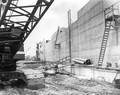 Construction of the St. Johns Lock.