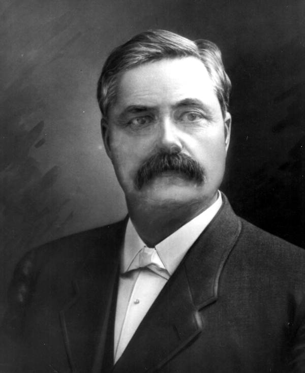 Portrait of Florida's 19th governor, Napoleon Bonaparte Broward (circa 1905).