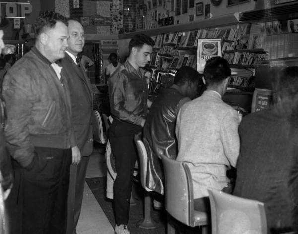 Sit-in at Woolworth's lunch counter - Tallahassee, Florida.