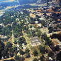 Aerial view looking west toward the FSU campus in Tallahassee, Florida.