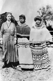 Deaconess Bedell with Mary Osceola Huff and Fanny Stuart.