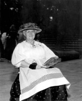 Thelma Boltin at the Florida Folk Festival - White Springs, Florida