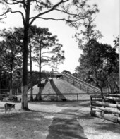 View of Floridaland's "Billy Goat Mountain" attraction - Osprey, Florida