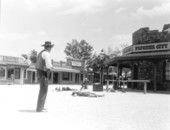 Wild west show at Pioneer City - Davie, Florida.