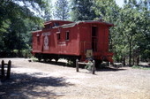 Seaboard Railroad caboose at the Tallahassee Jr. Museum.