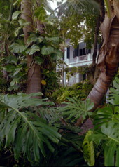 The Audubon House as viewed from Greene St., Key West, FL..