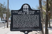 African cemetery at Higgs Beach..